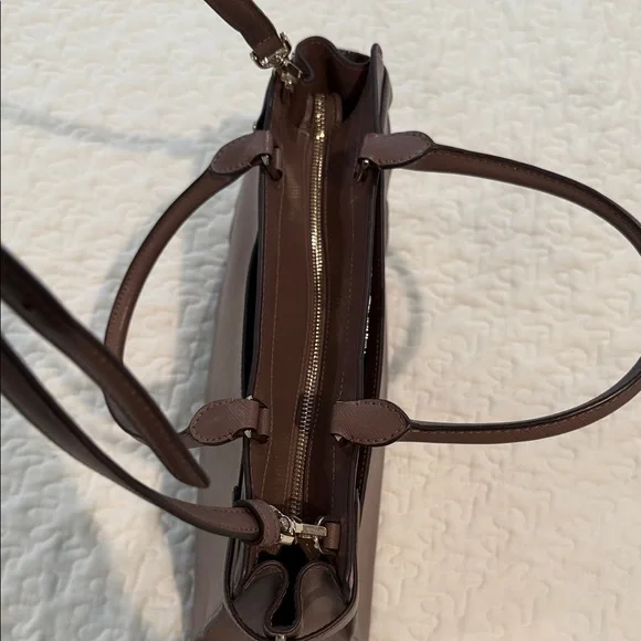 NWOT Kate Spade Chocolate Brown Satchel - Picture 5 of 9